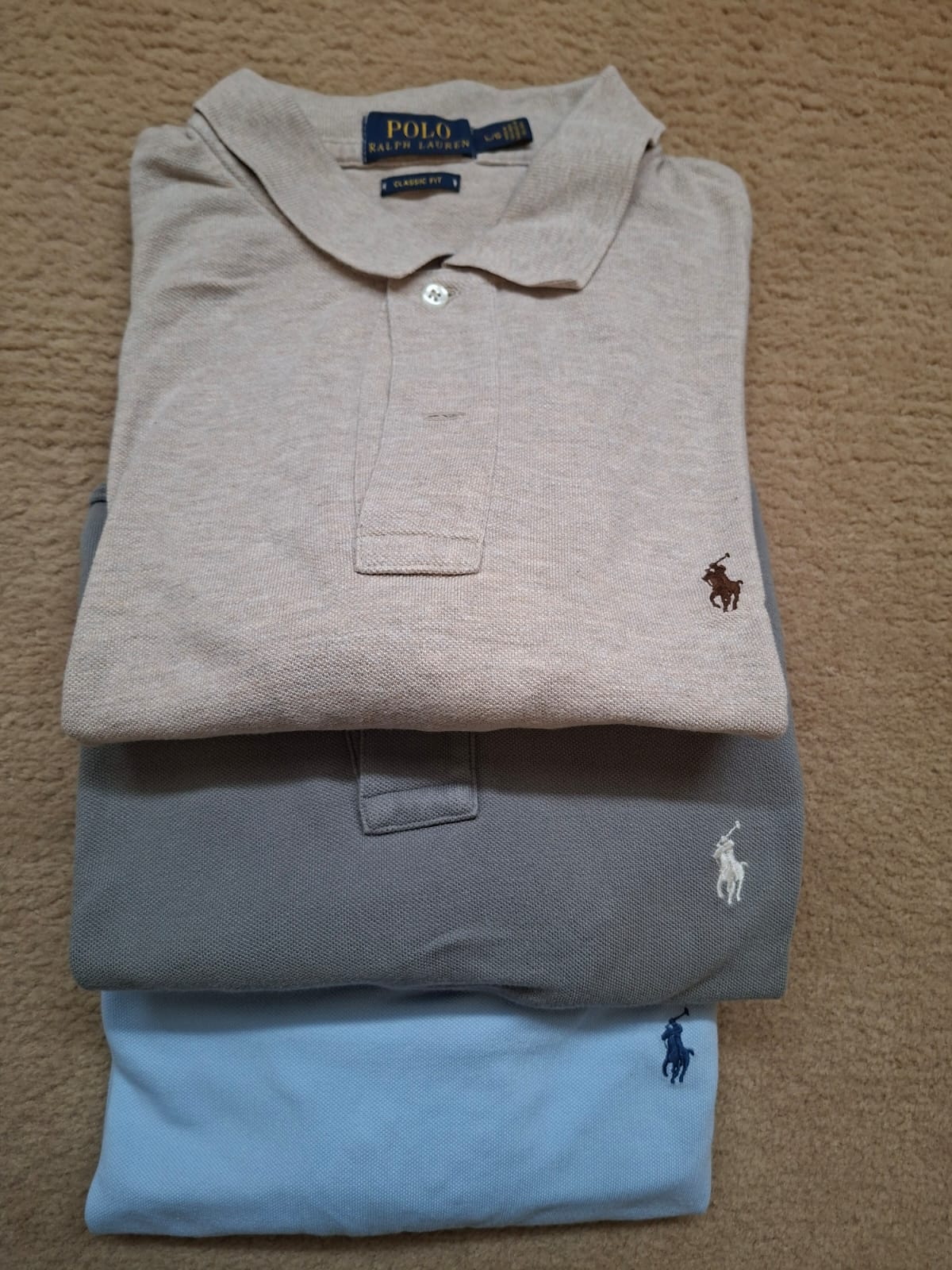Set de remeras Polo  Originales impecables